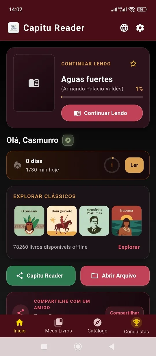 Leitor de Livro Imersivo em EPUB