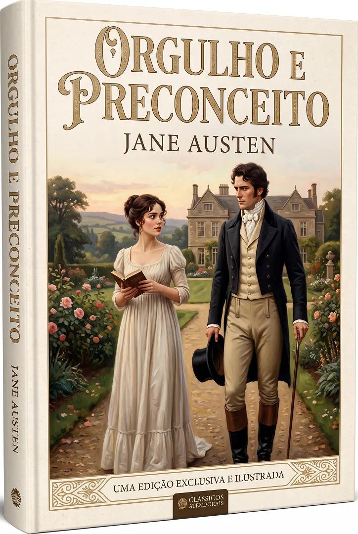 Capa Orgulho e Preconceito